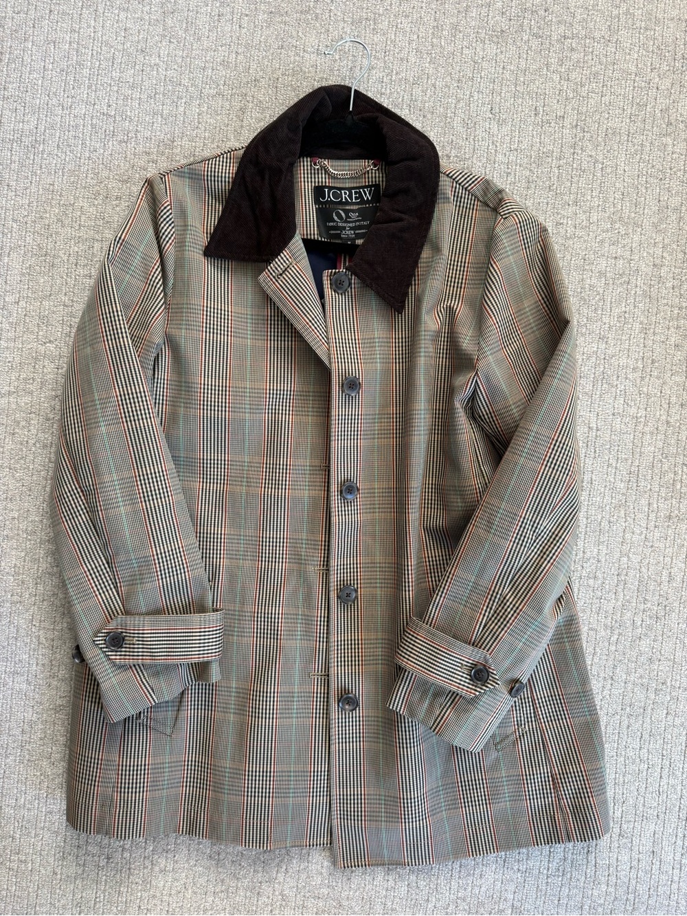 NWT J.Crew Barn Jacket in Plaid